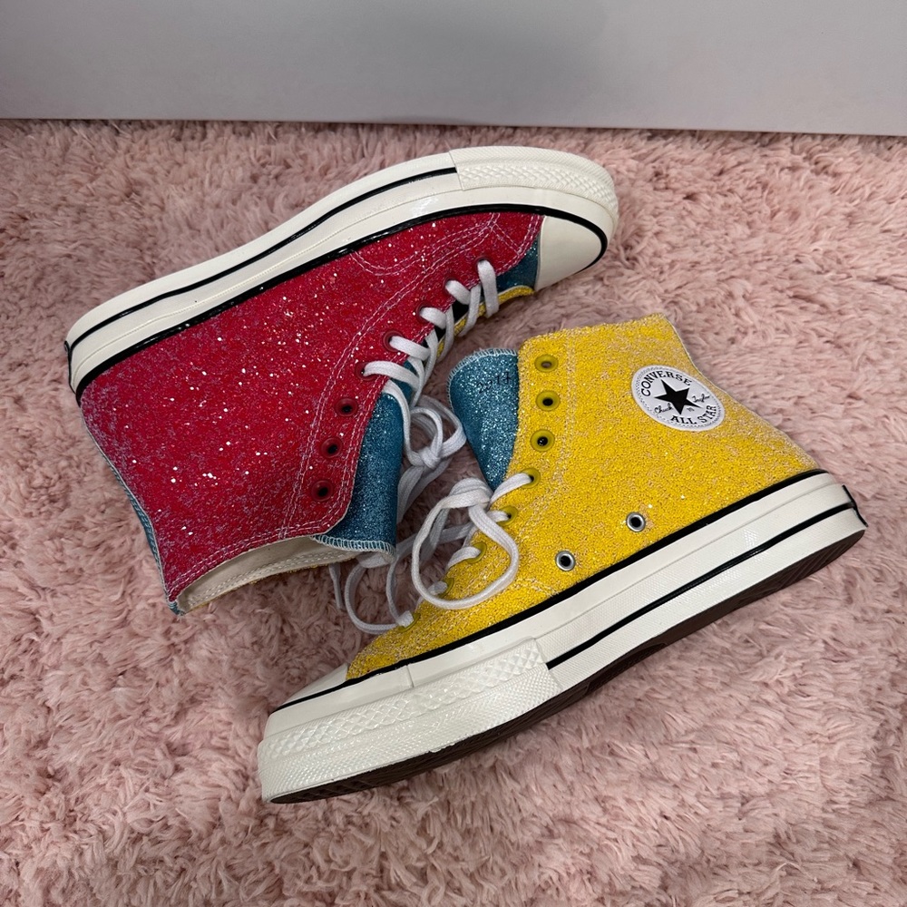 Converse Chuck Taylor All-Star 70s Hi JW Anderson Glitter Gutter Sneakers